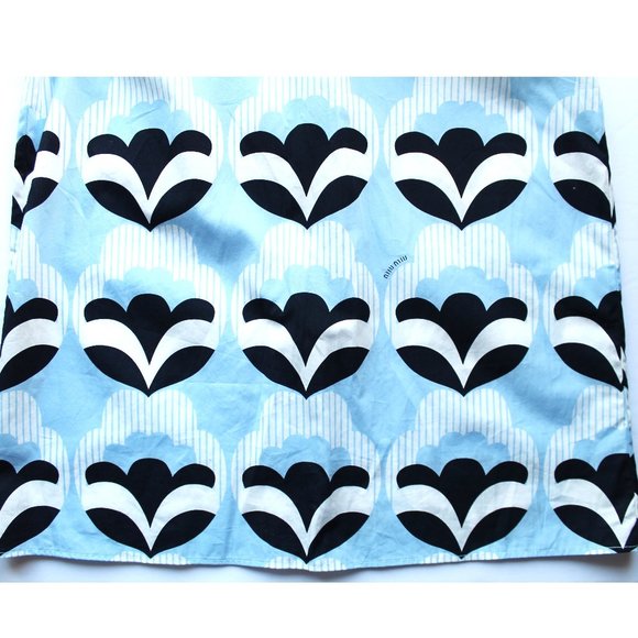 Miu Miu Pop-Print Bow-Back SS17 Runway Top / Size 36 / US 0 / Light Blue - Picture 9 of 15